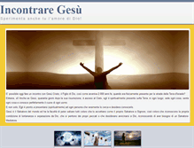 Tablet Screenshot of incontraregesu.it